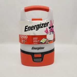 Energizer Vision LED  1200 Lumens Light‎ Lantern Red USB Outlet Phone Charger